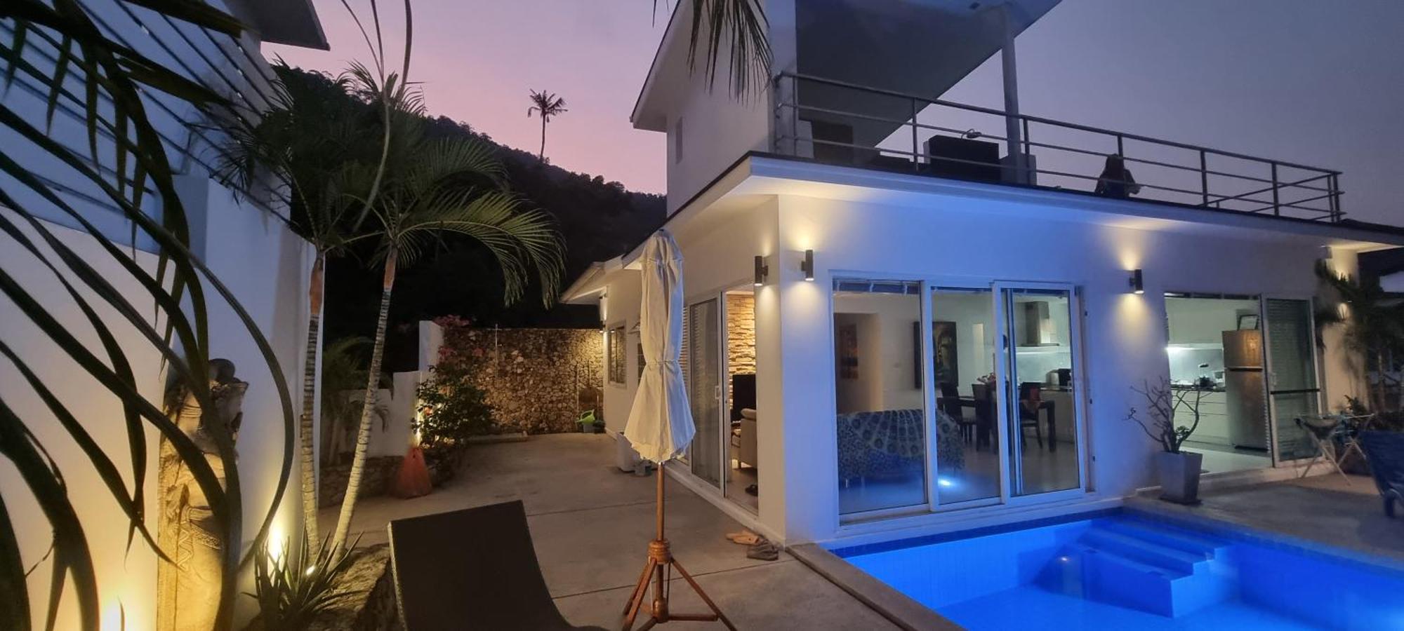Villa Paradise, Pool And Sea View 차웽 외부 사진