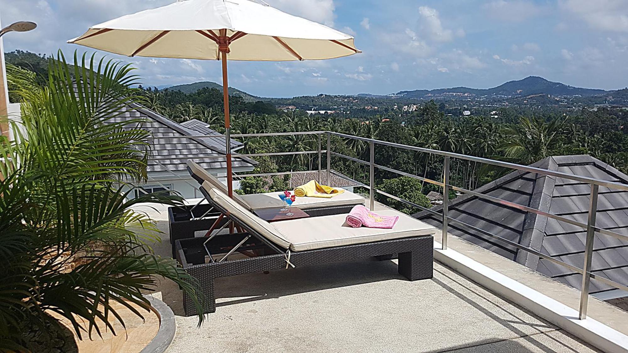 Villa Paradise, Pool And Sea View 차웽 외부 사진