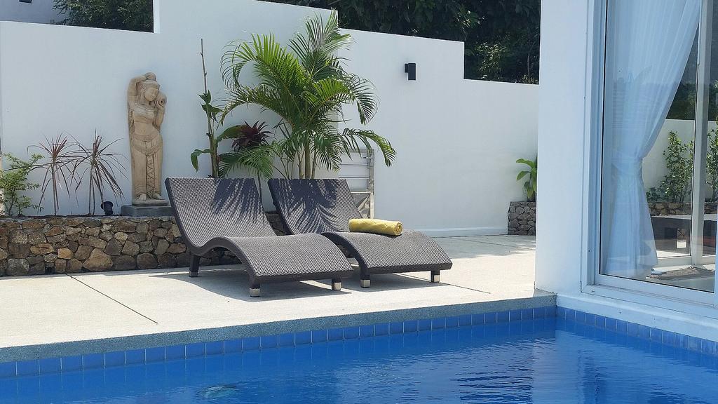 Villa Paradise, Pool And Sea View 차웽 외부 사진